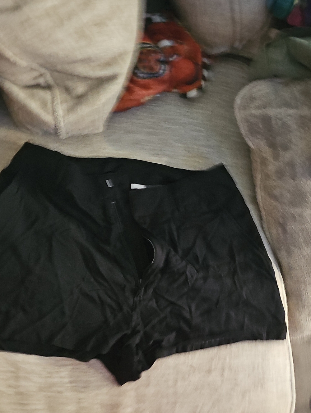 Women’s Black Stretch Casual Shorts
